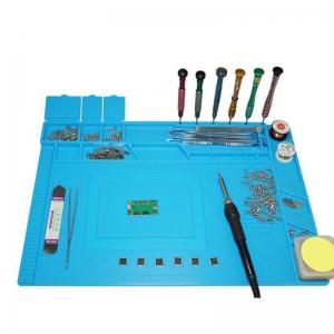 Buy cheap Silicone Anti Static Repair Mat Soldering Insulation Work Station Kit product