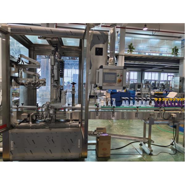 2000 BPH Detergent Trigger Cap Capping Machine Automatic