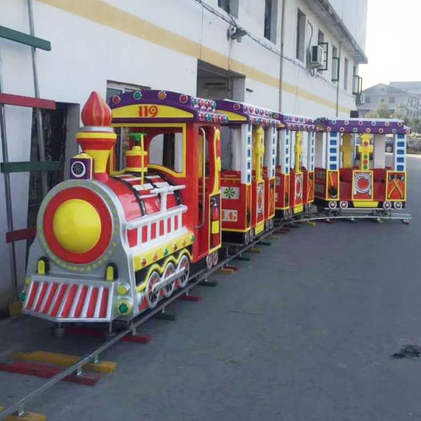 Square rides train track train sightseeing train small train ride equipment