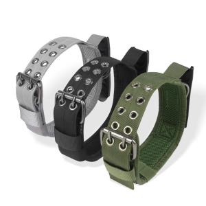 Buy cheap Pet Adjustable Tactical Dog Collar Reflective Thickened Nylon Collar product