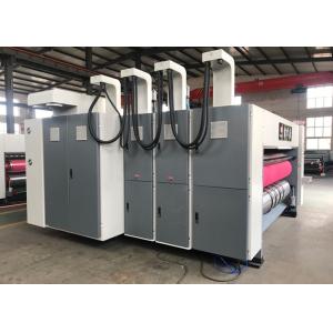 Electric Printing 405mm Rotary Die Cutting Machine Attached Slotter Function