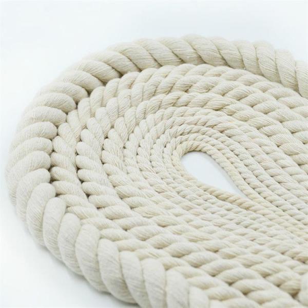 Twist Braided 100% Natural Cotton Rope Macrame 3mm Specifications 2mm-60mm