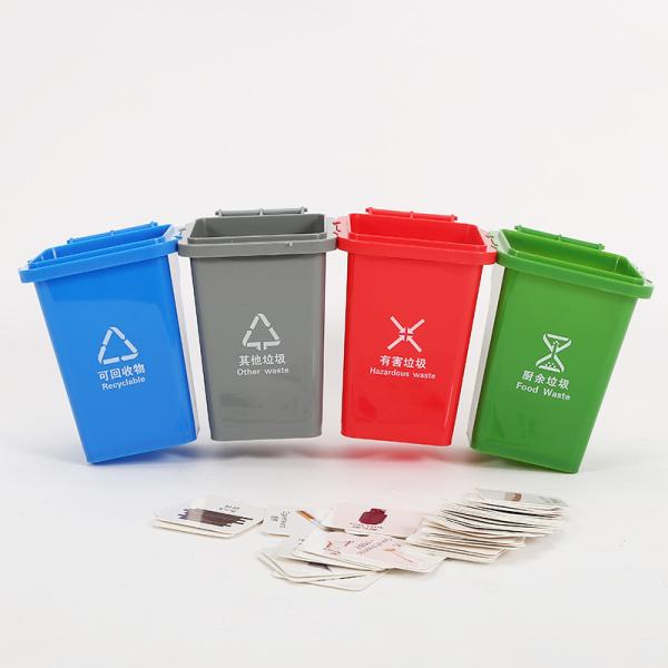Eco-Friendly 8L Capacity Desktop Trash Can with 100% New Material and 10x Service Life