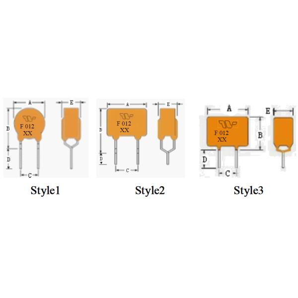 0.1A - 30A PTC Resettable Fuses 250v Radial Leaded Device For Modems And DSL