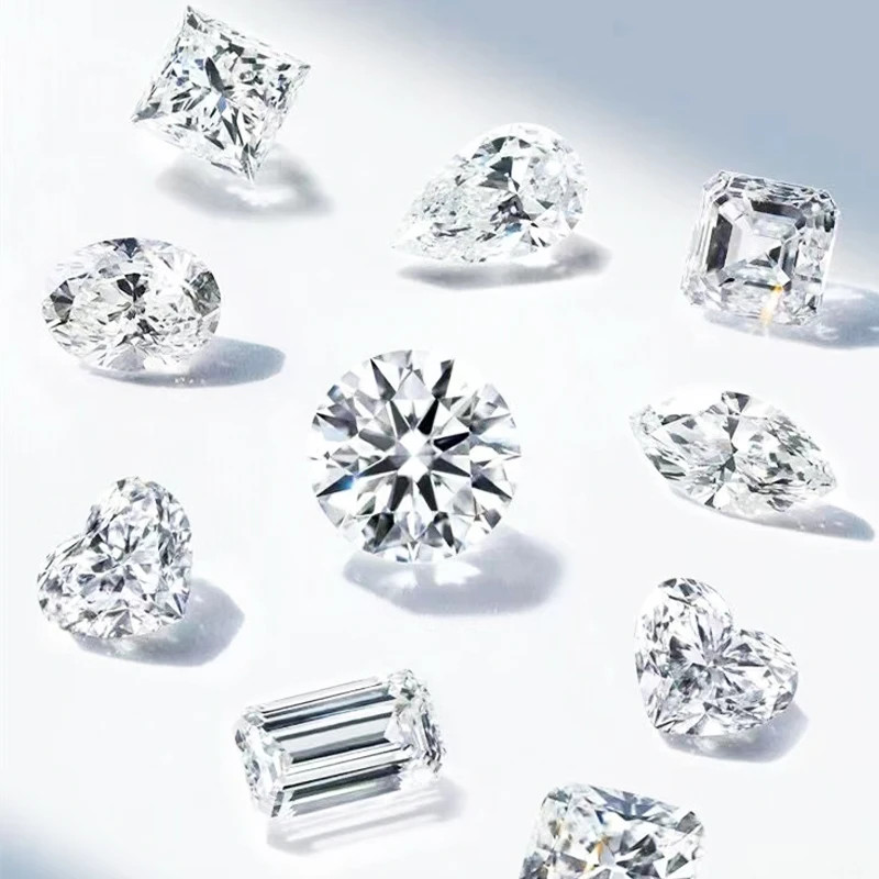 Excellent Cut Radiant Shaped Yellow Lab Grown Diamonds 3ct+ VS IGI Certified HPHT Synthetic Diamond