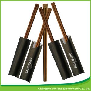 24cm Custom Bamboo Chopsticks Tensoge Carbonized Chopsticks For Restaurant