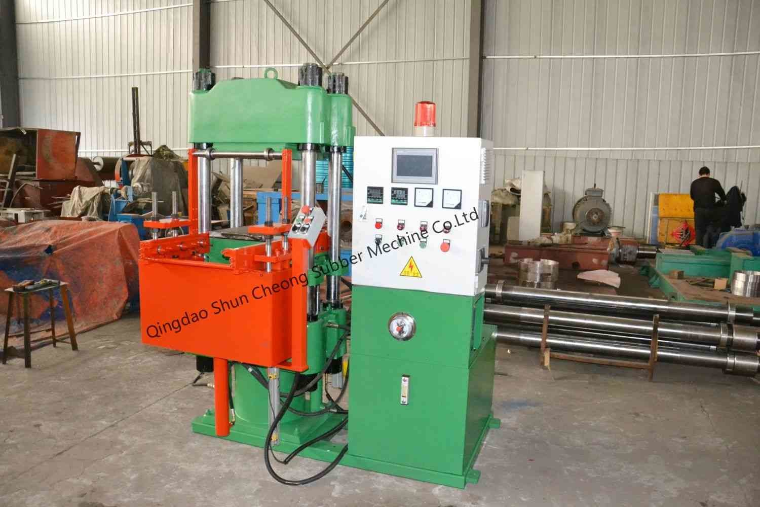 High Quality 2RT Automatic Plate Vulcanizing Press / Silicone Vulcanizer