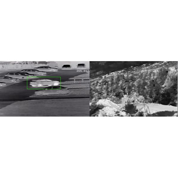 Oilfield Safety Dual Sensor Thermal Camera With IP Control Electronic System