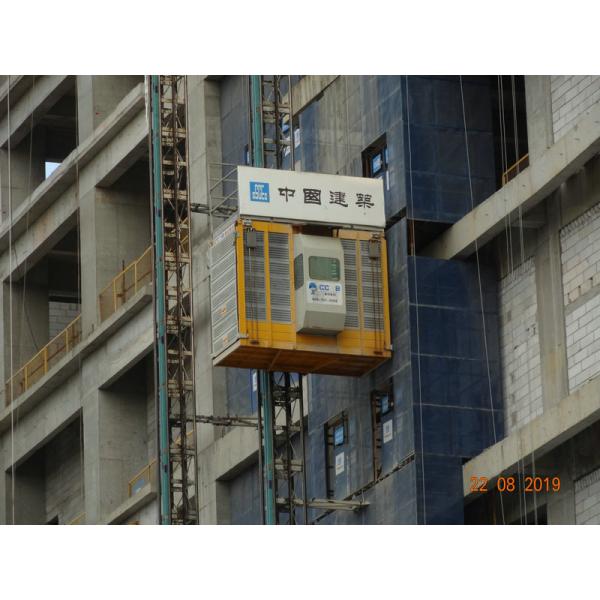 Fully Safety Device VFD 400M Rack And Pinion Elevator