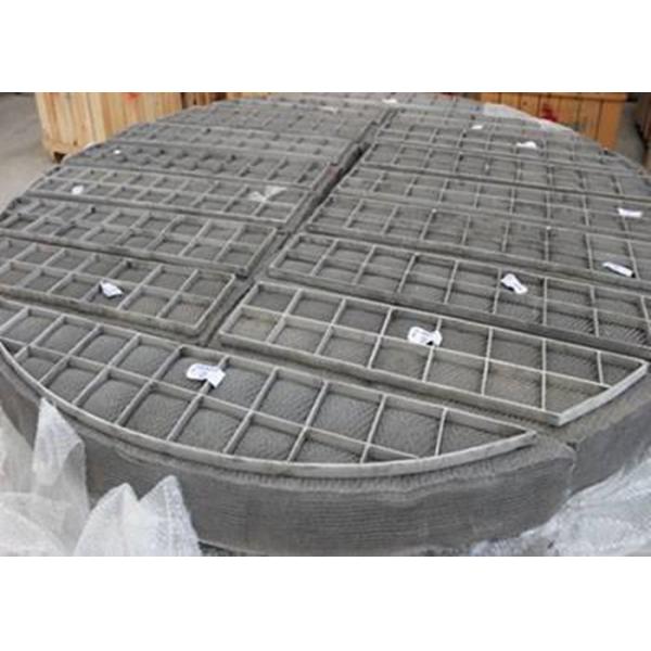 Knitted SS Wire Mesh Mist Eliminator High Misting Efficiency And Embedded Type