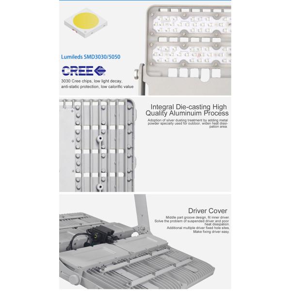High Output 30W IP66 LED Outside Flood Lights OEM / ODM Bridgelux LED Chip