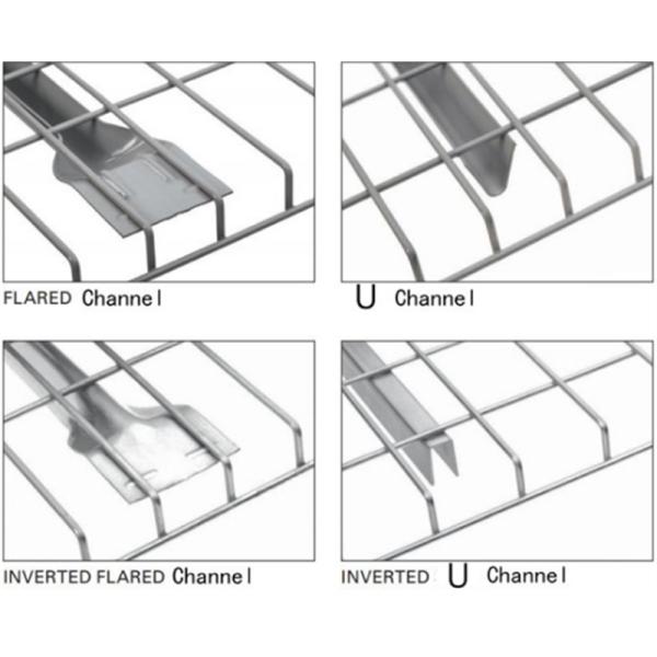 Galvanized Steel Welded Wire Mesh Deck For Pallet Rack