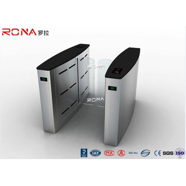 Turnstile Entry Systems Sliding Gate 304 Stainless High Security By Swiping Card