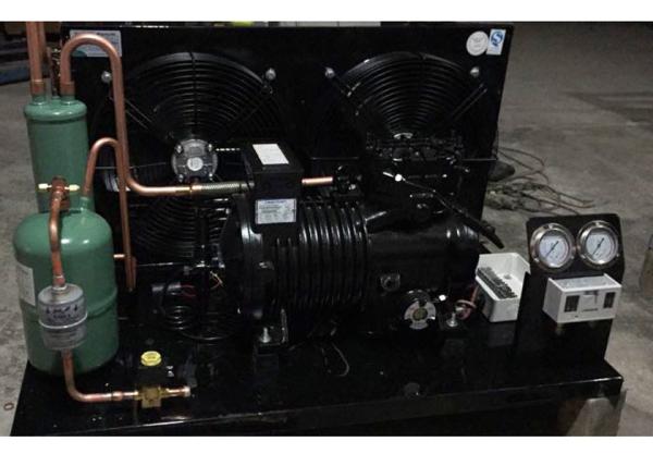 Professional Refrigeration Condensing Unit Length 1900 MM Designed With Fin