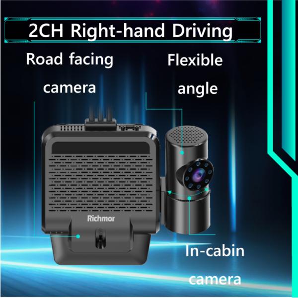 RCM-BK6MJ 512G TF Card 5CH 1080P 4G Wireless GPS Dashcam For Taxi Truck Bus