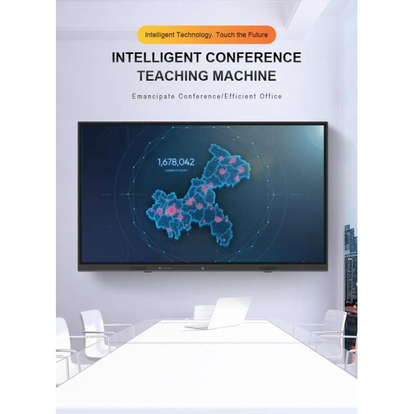 HD Display Electronic Interactive Whiteboard Smart Board Multifunction Self Service Terminal