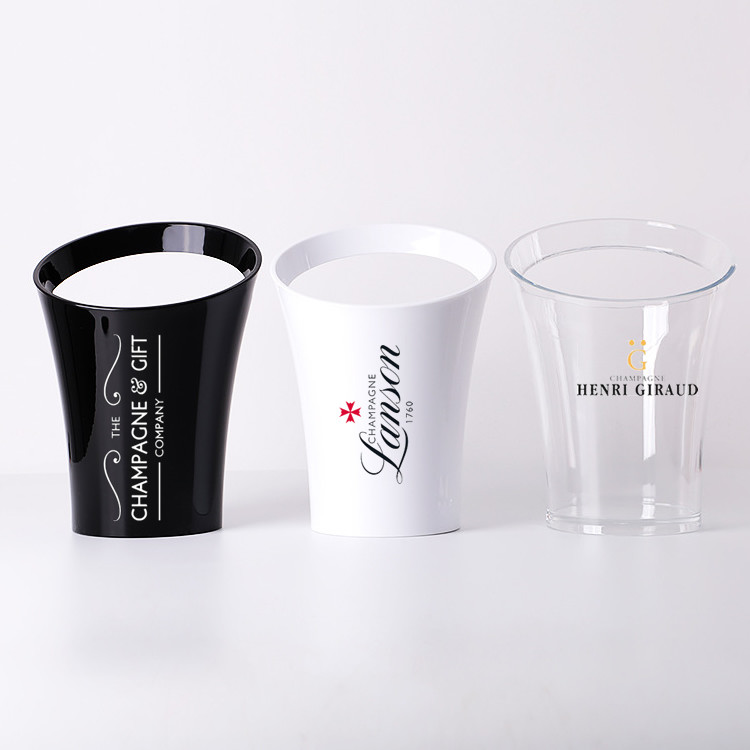 Reusable Plastic Champagne Ice Bucket 101oz Limited Edition Moet Chandon Cooler