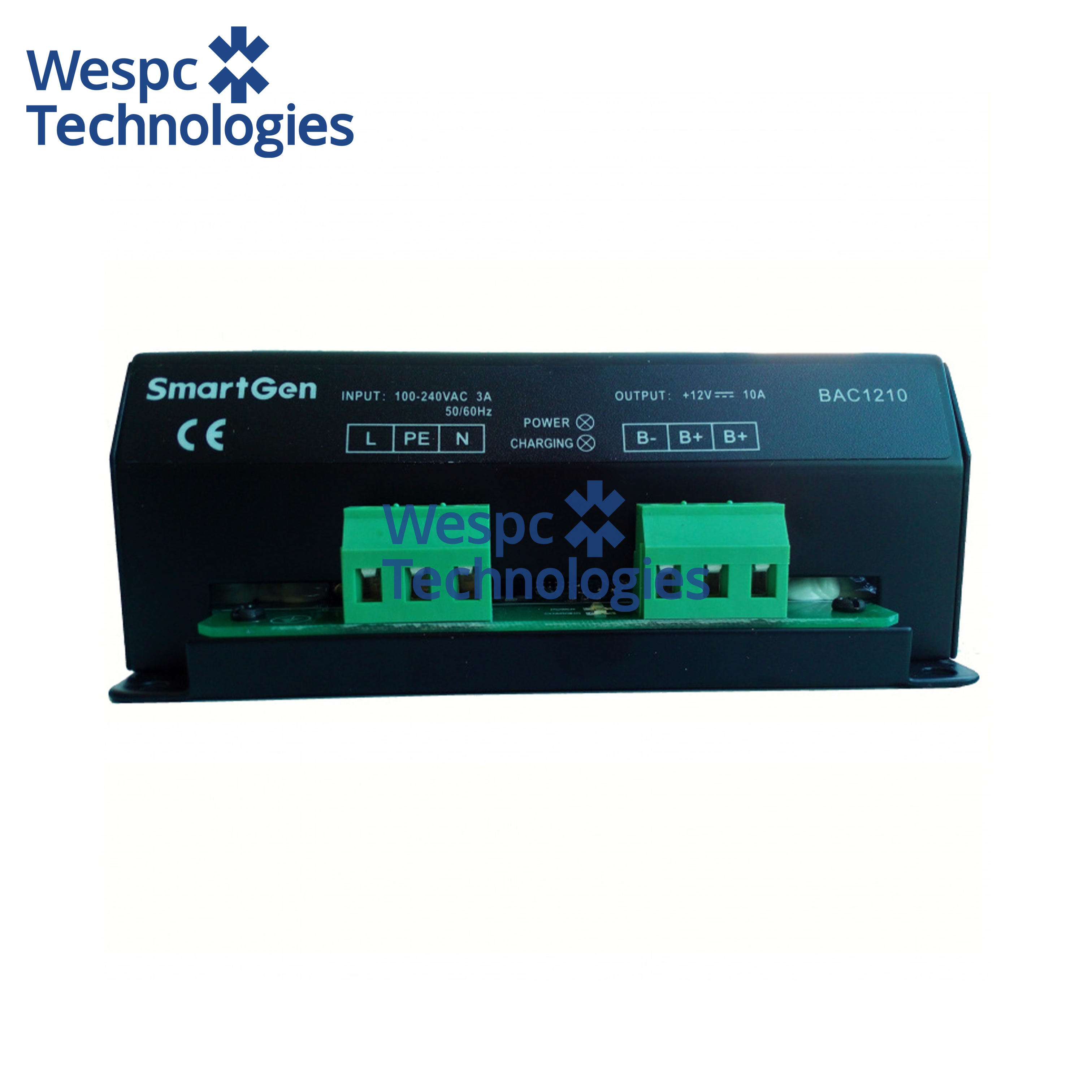 WESPC Original SmartGen BAC1210 Generator Battery Charge Smart Float Unit