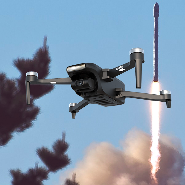 Recklessly GPS LiPo 18650 RC Camera Drone 500mA Remote Control Camera Drone