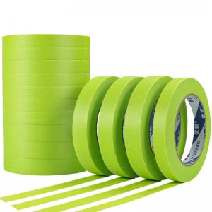 China China Factory Green Masking Tape Crepe Paper Masking Tape on sale