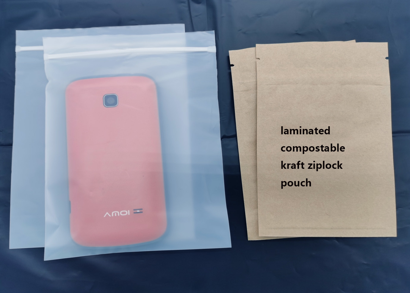 Buy cheap Gravure Printing 2 Mil Thick Biodegradable ziplockk Bags product