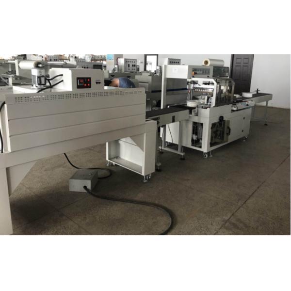 PE shrinking Maxi roll paper towel making and packing machine