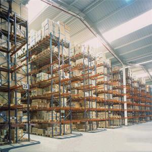 Steel Selective Pallet Racking Systems / Warehouse Pallet Racks Customized Color