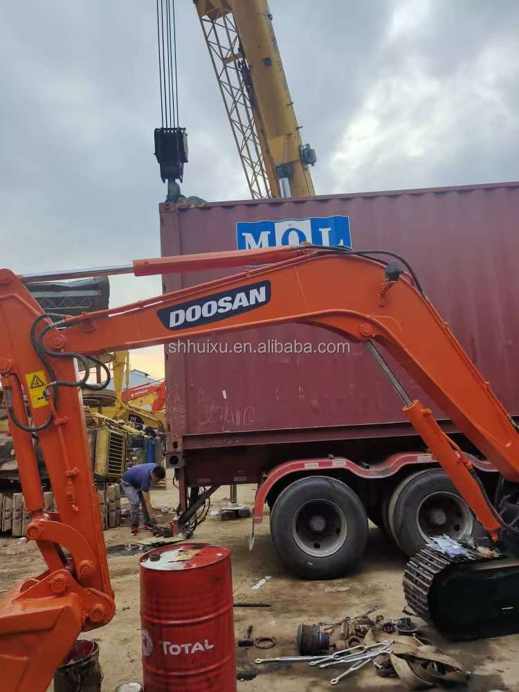 high quality in stock used doosan dx55/second hand crawler mini excavator doosan dx55 on sale