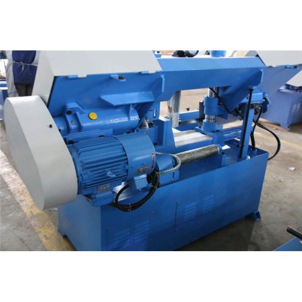 GW4228 Precision Grinding Machine Semi Automatic Aluminium Cutting Band Saw
