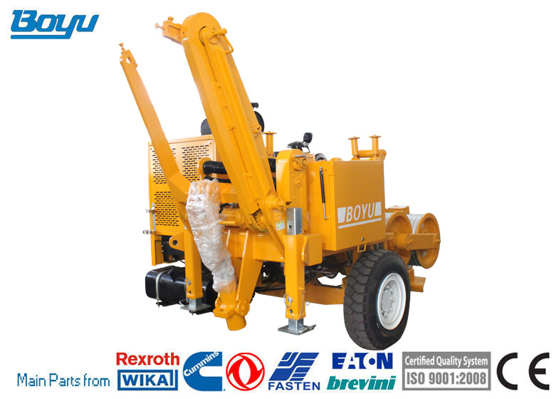 Buy cheap Cummins Engine 118kw 158hp Power Line Stringing Equipment Hydraulic Puller product