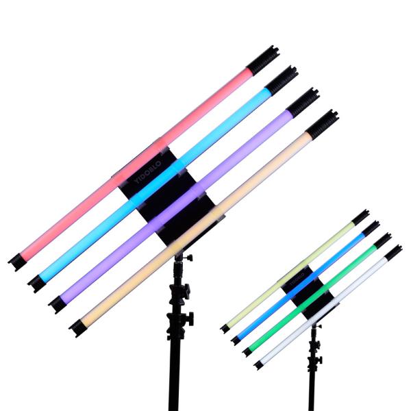 9990K 640pcs Warm White LED Tube Light RGBW With Effects Film Lights