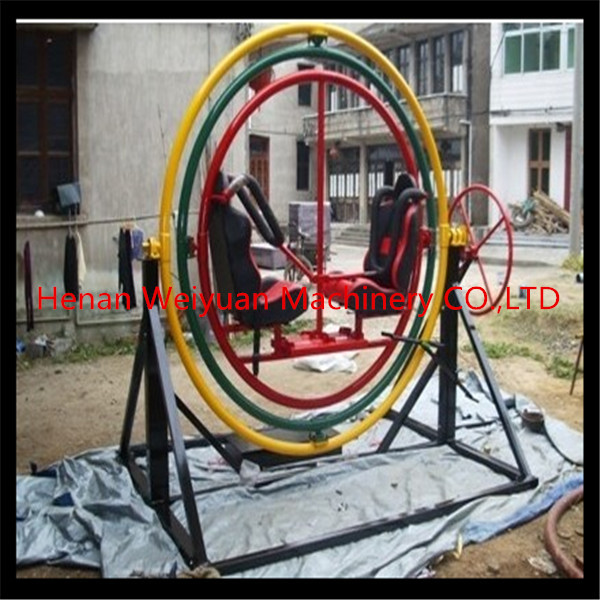 ISO, CE, TUV, BV certification human gyroscope 2seats virtual reality simulation rides for sale