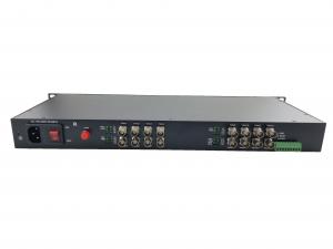 Buy cheap 1Channel  CVI TVI AHD Video to Fiber Optic Converter with RS485 product