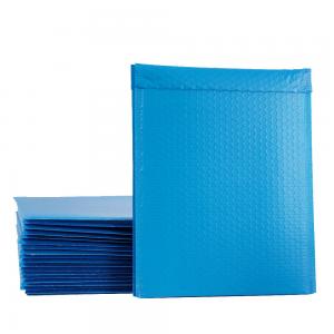Buy cheap Blue LDPE Poly Bubble Mailer Bag Waterproof Recyclable Self Seal product