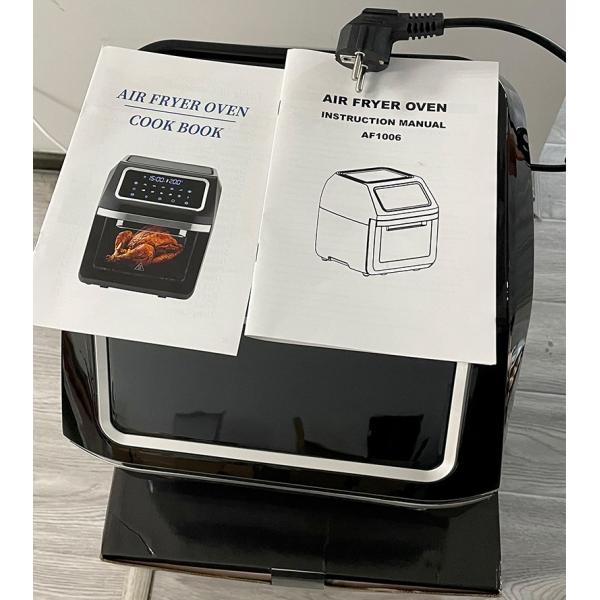 Oil Free LED Screen Touch Control Air Fryer Oven 11L Big Capacity