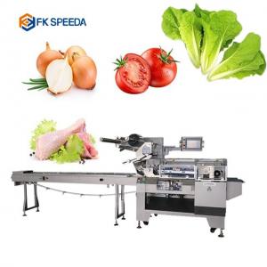 China Packaging with FK-Z602 Automatic Flow Bag Pillow Type Swiss Roll Cake Packing Machine on sale