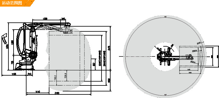 6 Axis Industrial Robotic Arm GSK RMD120 Robotic Manipulator Arm