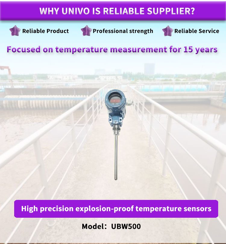 UBW500Y Explosion Proof Temperature Sensor With 0 C To 100C Range