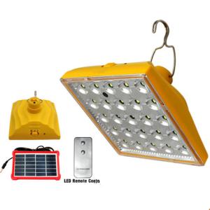China New solar remote control lamp  camping light multifunction emergency light on sale