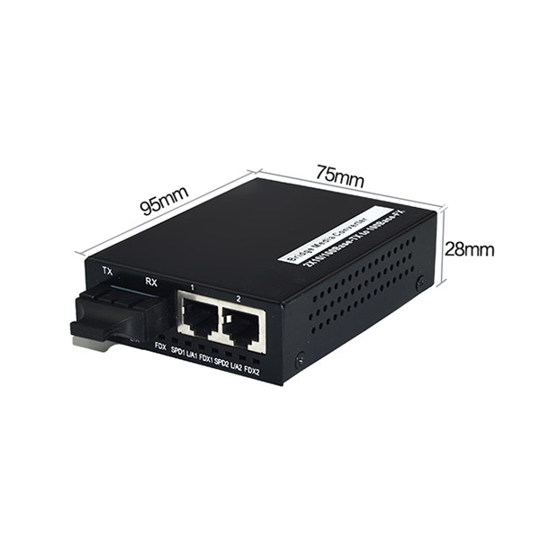 SECAM Optical Fiber Media Converter In Telecom Network