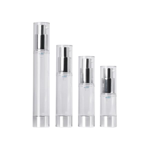 Sealing Type Pump Sprayer Airless Pump Bottle for Serum 15ml 30ml 50ml Cosmetic Vacuum Bottle