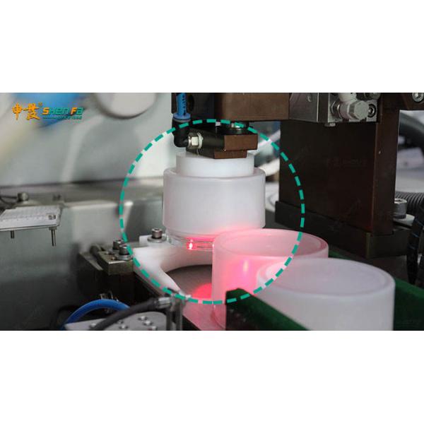 High Accuracy Silk Screen Printing Machine Automatic Servo UV Curing For Jars