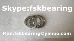 China Steel Cage  51205 Plain Thrust Ball Bearings Small Size Chrome Steel on sale
