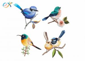 Buy cheap Cute Birds Delicate Small Embroidered Patches With Iron On Applique Patch product