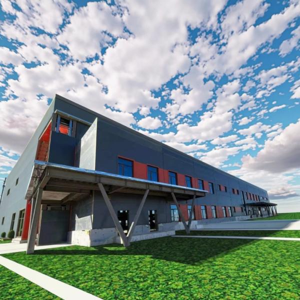 High Strength Prefab Steel Structure Warehouse Custom Sizes Quick Installation ISO-Certified Durable & Eco-Friendly Industrial Building Solution