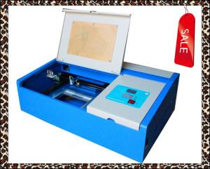 Buy cheap CO2 3020 Portable Laser Engraving Cutting Machine , 40w Miniature CNC Laser Engraver product