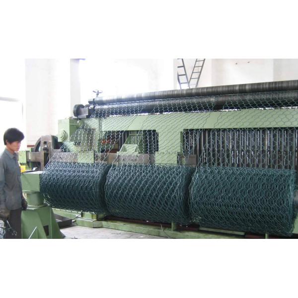 Customized High Speed Gabion Mesh Weaving Machine , Spring Coiling Machine