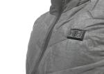 Windproof Far Infrared Heated Jacket With Zipper Pockets