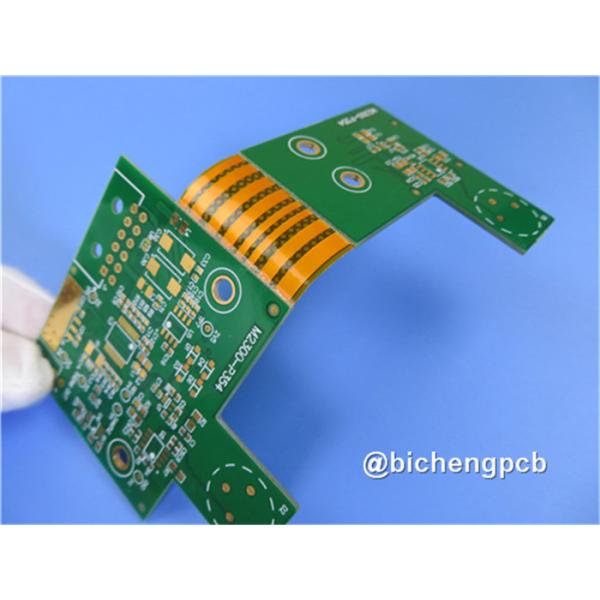 4 layer Rigid Flex PCB S1000-2M Impedance Control