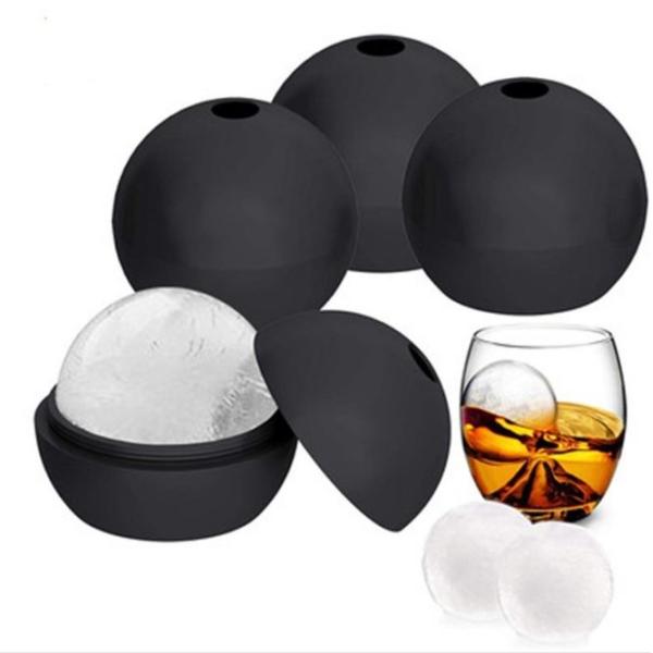 Custom Silicone Ice Balls Spherical Ice Box Pantone Color